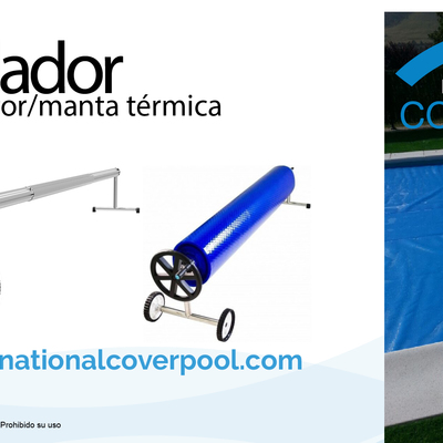 Enrollador de cubierta para piscina 