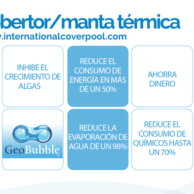 Manta térmica para piscina