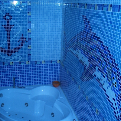 Baño Gresite