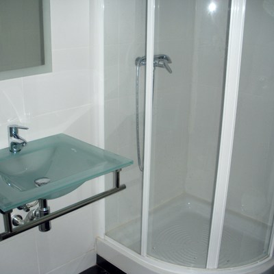 baño residencia estudiantes horta