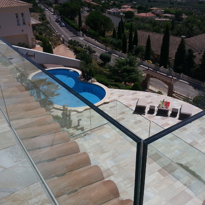 Baranda cristal 10 + 10 