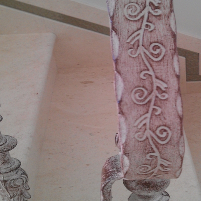 pasamanos envejecido