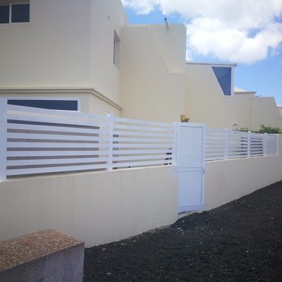 Barandillas en aluminio