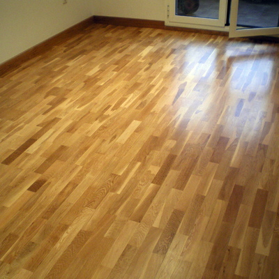 barnizado al agua satinado