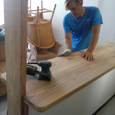 barras de madera