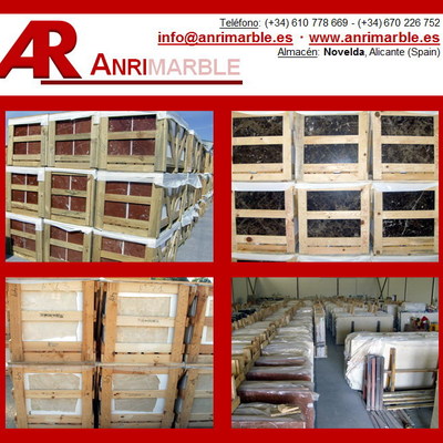 LOSAS DE MÁRMOL, GRANITO, CALIZA, ETC. 