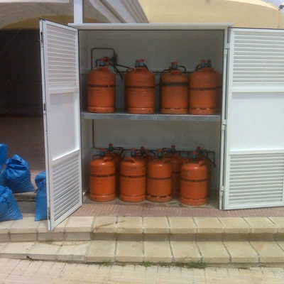 Bateria de botellas propano