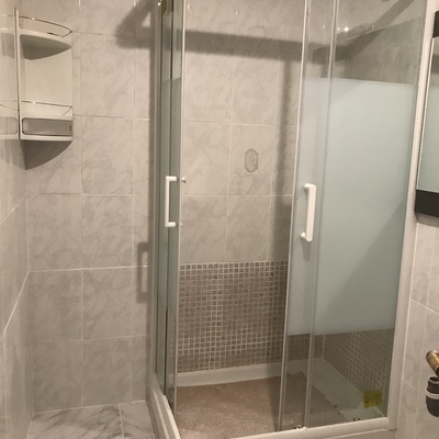 Reforma en baño.