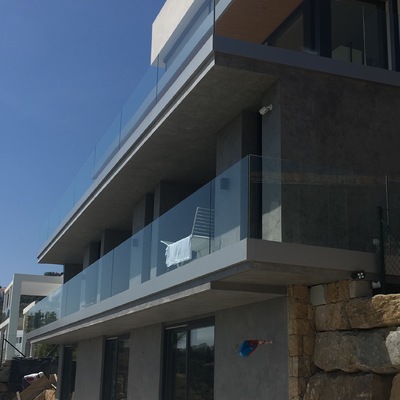 Barandillas de cristal