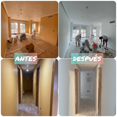 Quitar gotelé / Liso