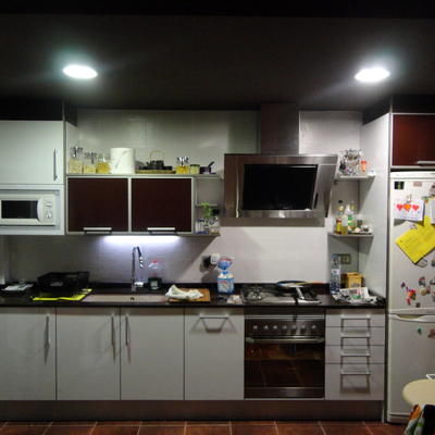 blanco brillo con chocolate brillo