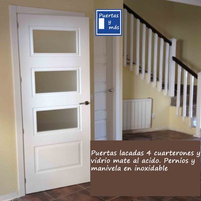 BLOCK DE PUERTA LACADA 