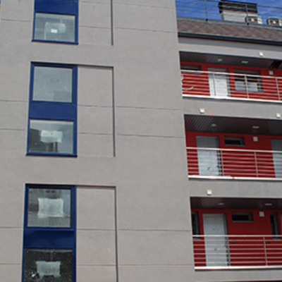 Bloque de viviendas de alquiler en Madrid