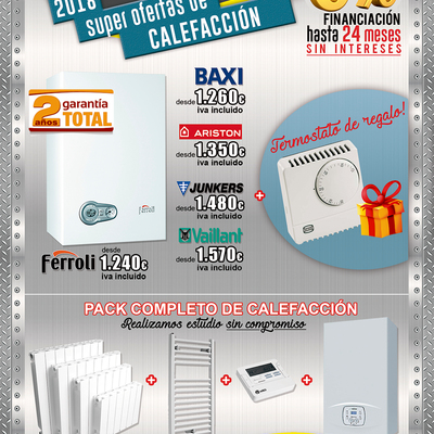 Ofertas de calderas en Pamplona