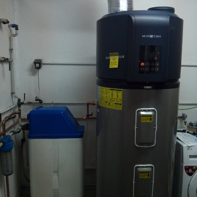 Bomba de calor para producción de agua caliente