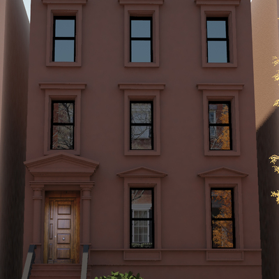 Vivienda de 4 plantas Brownstone