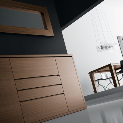 Bufet Area amb taula menjador xapa noguera