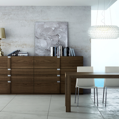 Bufet TK.2 xapa noguera tirador cromat