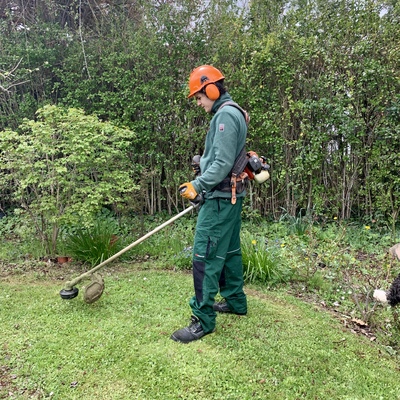 Trabajos de jardinería