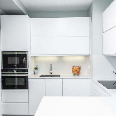 Cocina con peninsula