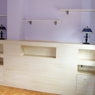 cabecero salvando viga