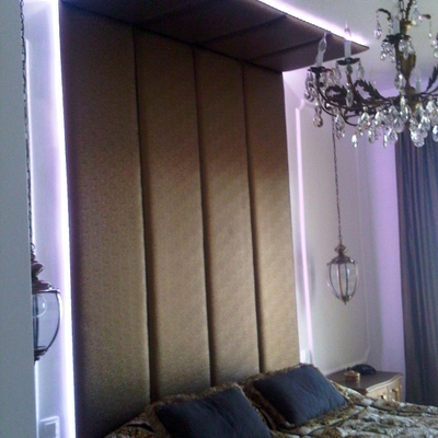 CABEZAL DE CAMA CON LEDS