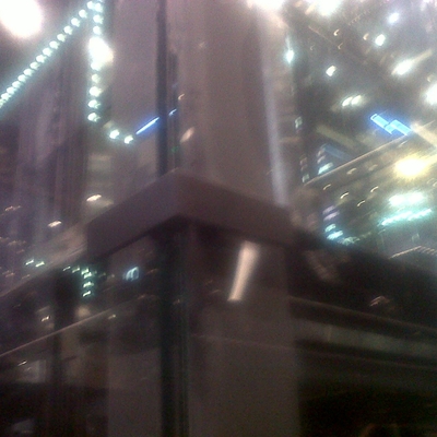 Cabina de ascensor en vidrio