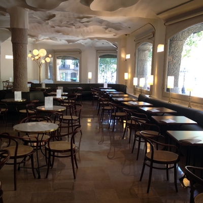 Café-bar en La Pedrera de Barcelona