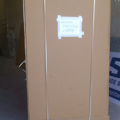 Caja grande (liftan de cartón)