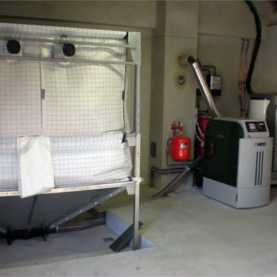 Caldera de biomasa Herz