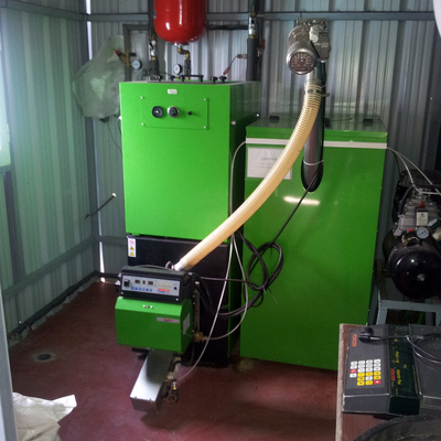 Caldera instalada en Escuela de Agronomos