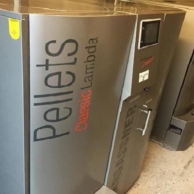 Caldera de pellet en residencia de anciano.