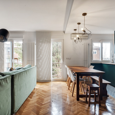 SALON COMEDOR COCINA ARCES