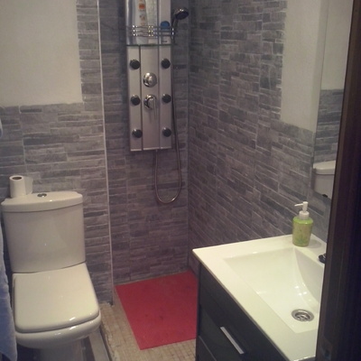 Montaje sanitario aseo