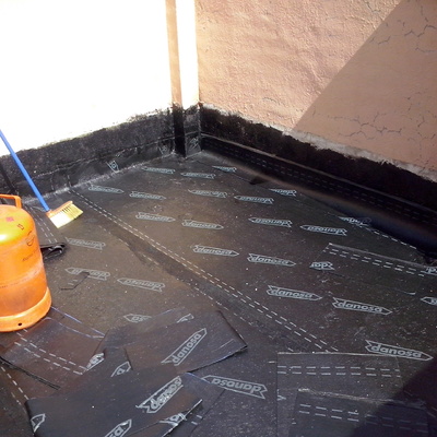 aislamento de una teraza