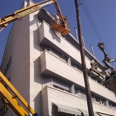 Coronacion de fachada 