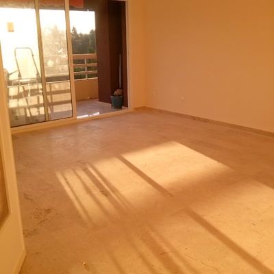 PULIMENTADO DE SALON CON SUELO CREMA MARFIL