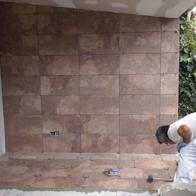 alicatado de un porche