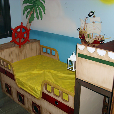 Cama Barco Pirata