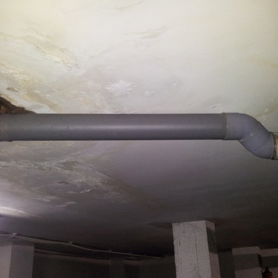 Cambiar codo de la bajante