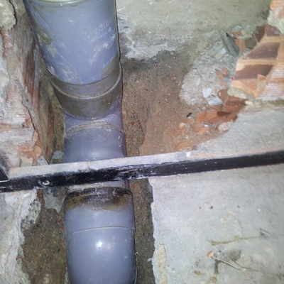 Cambiar codo de la bajante