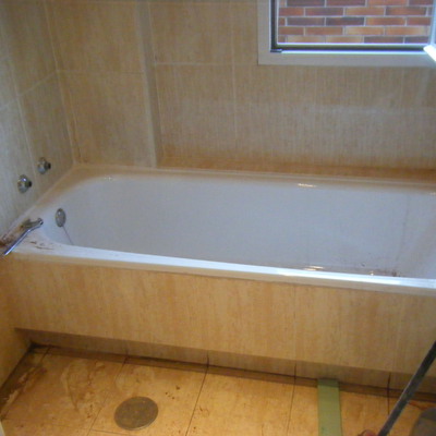 Cambio bañera por plato de ducha en 24 horas " antes "