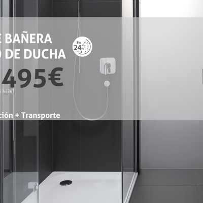 Cambio bañera por plato de ducha en valladolid