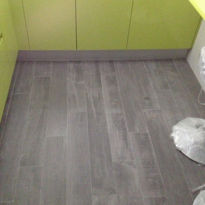 imitación madera en cocina