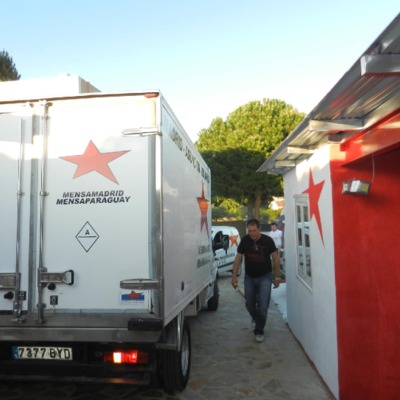 REVISANDO ESTADDO CAMION ANTES DE LA RUTA