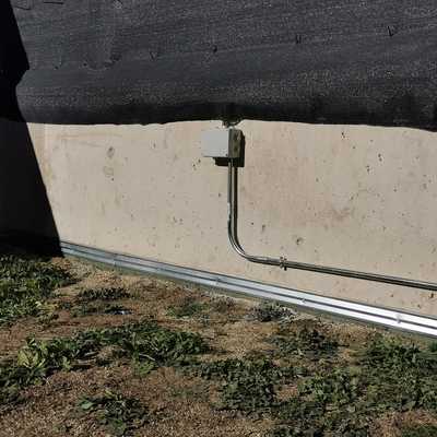 Instalación eléctrica exterior.