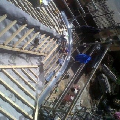 canalon redondo - curvado