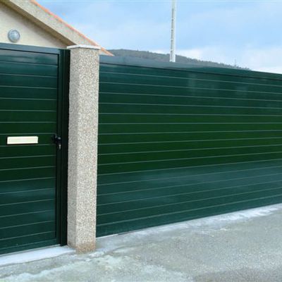 Cancelas automaticas de Aluminio Soldado