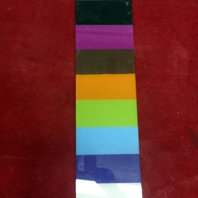 Carta de colores cristales lacados