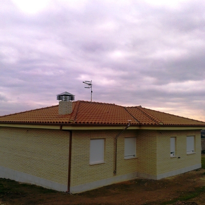 Casa ladrillo visto, Moraleja de Sayago, Zamora